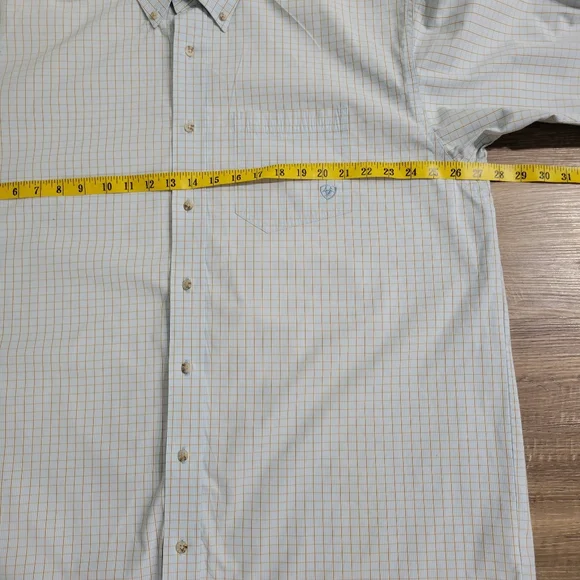 ARIAT Pro Series Men's Pre-owned Button Down Shirt Size XXL - Picture 3 of 6